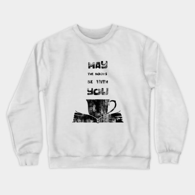 Book Crewneck Sweatshirt by RosaliArt